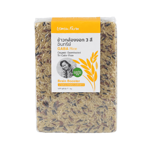 Organic Tri Color Germinated Rice GABA 1 kg