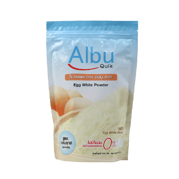 AlbuQuik Egg White Powder Vanilla Flavor 250 g