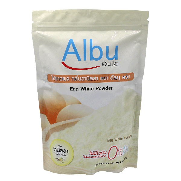 AlbuQuik Egg White Powder Vanilla Flavor 500 g
