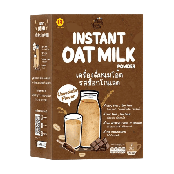 Instant Oat Milk Powder Chocolate Flavored 161 g