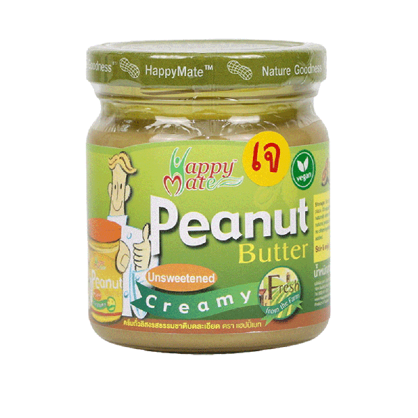 Peanut Butter Unsweetened Creamy 200 g