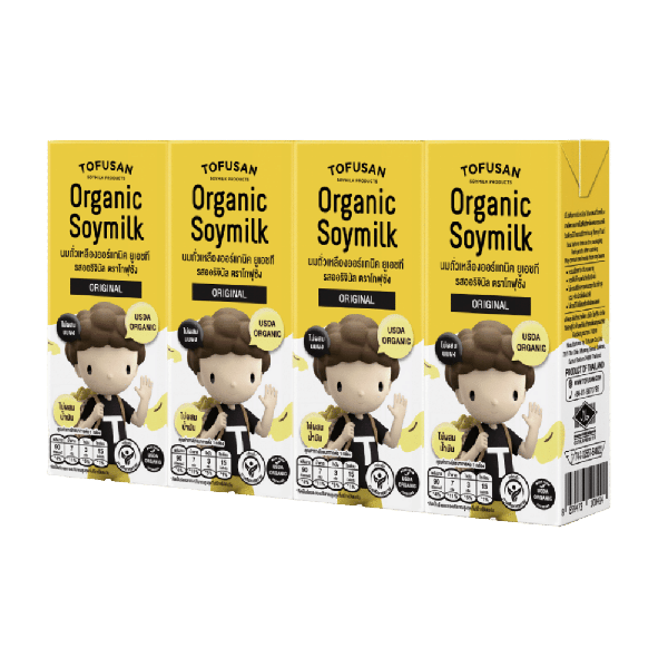 Organic Soy Milk Original 180 ml x 4 boxes