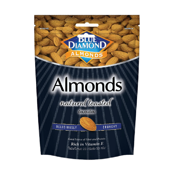 Almonds Natural Toasted 150 g