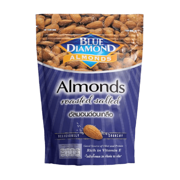 Almonds Roasted Salted 150 g