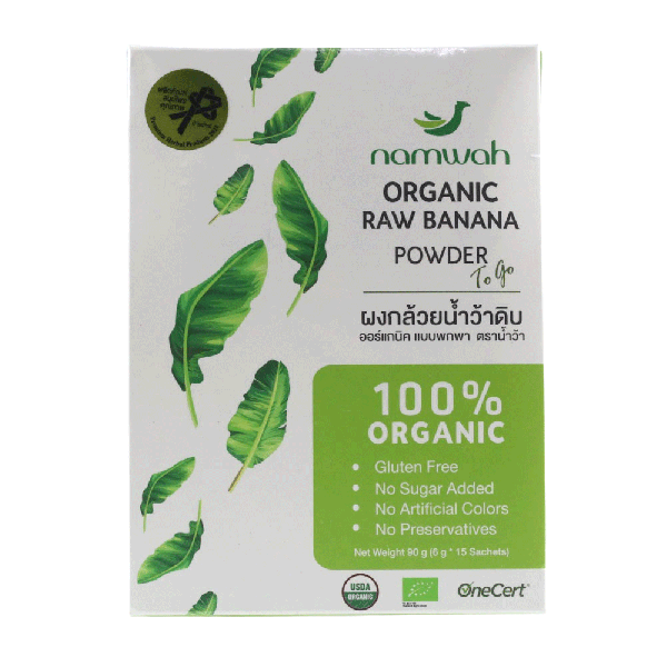 Organic Raw Banana Powder (6g x 15 sachets)