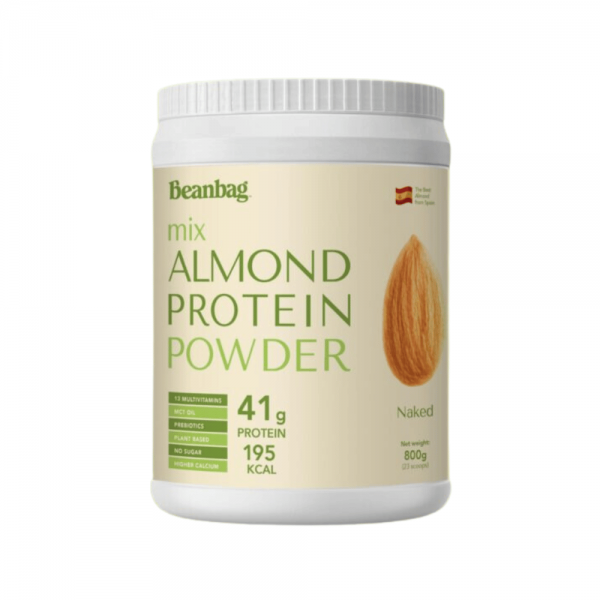 Plant Protein and Almond Powder Beverage Naked Flavoured 800 g