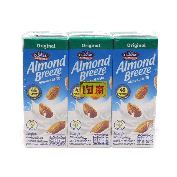 Almond Milk Original 180 ml x 3 boxes