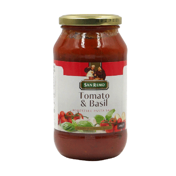 Tomato And Basil Homestyle Pasta Sauce 500 g
